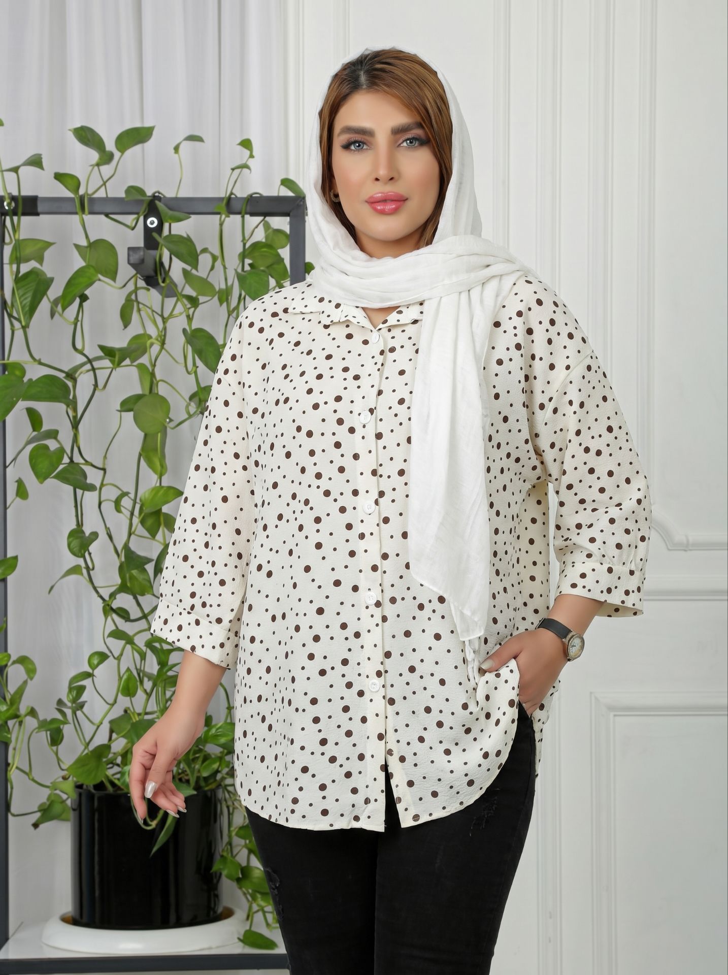 مانتو شومیز ینزی طرحدار